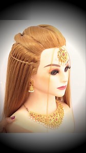 hairstyle for open hair wedding guest hairstyle | Braid Hairdo