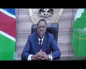 69K views · 1.2K reactions | By: Joseph Sheefeni #TodayOnOne Members of the opposition walked out of parliament in protest of President Hage Geingob's virtual address. With the stage set for a routine presidential address, with heavy police presence including officials from the state house, a pre-recorded video was played in the chambers. Watch #TodayOnOne LIVE weekdays 19:00 on: DStv 284, GOtv Namibia 90, DStvNow App, tv2africa.com, Facebook, YouTube, Twitter | OneAfrica | Facebook