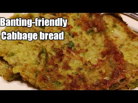 How to make tasty and spicy cabbage bread | Banting and Keto Friendly