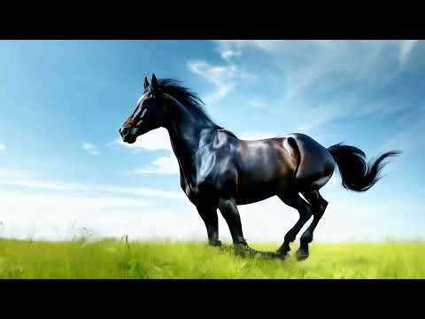 Serene Escape: Relaxing Music & Horses for Meditation, Stress Relief & Deep Sleep 🐎✨