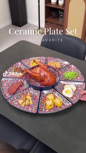 This Bohemian dinnerware set brings color and charm to every meal. Makes weeknights feel like a celebration. 🔍 Find it at https://temu.to/m/giwa9zqfz1f or with this code dyd2528. #Temu #TemuFinds #TableStyle