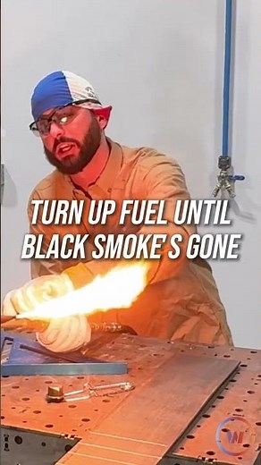 Lighting A Cutting Torch In 12 Seconds