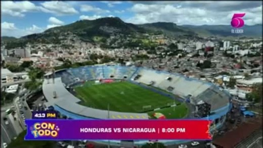 🚁 ¡Tenemos tomas aéreas EN VIVO desde el estadio! 🇭🇳⚽ La emoción ya se siente porque esta noche se viene el partidazo: ¡Honduras vs Nicaragua! 🔥 No te despegues de la pantalla y viví cada momento con nosotros a través de nuestras redes sociales. | Canal 5 Televicentro
