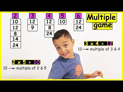 Multiples | Times tables | Multiples of 2, 3, 5, 6, 8, 10 | Maths with Nile