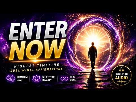 Enter Your Highest Timeline INSTANTLY | Super Potent Subliminal
