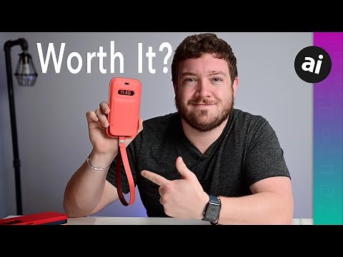 Apple's MagSafe Leather Sleeve for iPhone 12! Is it Worth It?!