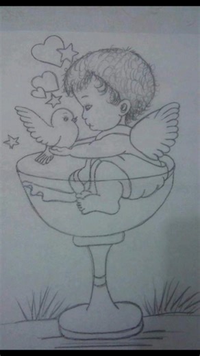 pencil drawing 😊 please support me 🙂 surchcribe koro 🥰 #drawing