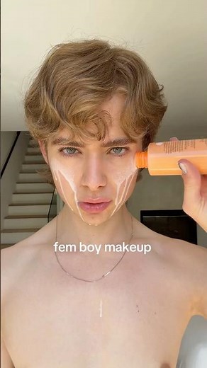 fem boy makeup tutorial