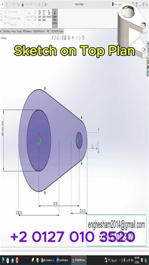 Solidworks Exercise No. 75 #solidworks #hesham_solidworks #cad #engineering