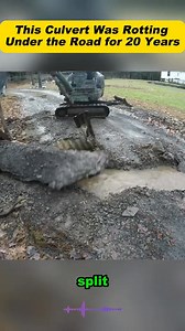 33K views · 219 reactions | Watch Me Rip Out a Collapsed Pipe With a Mini Excavator.#Excavator #CulvertRepair #DrainageFix #HeavyEquipment #ConstructionTok #OperatorLife #Satisfying #DIYDrainage #beforeafter #FYP | Crane Life | Facebook