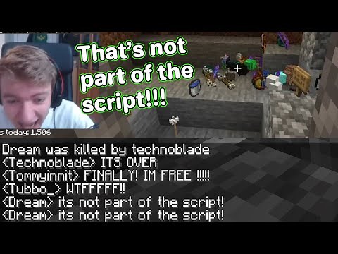 Every SCRIPT MISTAKE on dream smp (dream,technoblade,tommyinnit..)