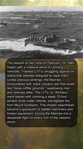 THE LVT MIRACLE: SURVIVING IWO'S BLACK SANDS 💀