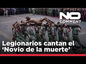 NO COMMENT: Legionarios cantando 'El Novio de la Muerte' en la Semana Santa de Málaga 2025