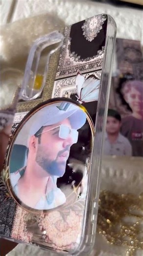 Pashmina Arabic rug phone cover. #artwork #resinart #resinphotoframe #fyp #business #viralvideo ❤️❤️