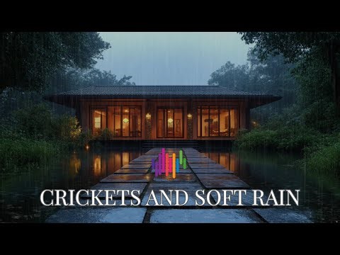 Cricket Sleep Nature Sounds | Perfect for Studying, Homework, Writing, and Relaxation