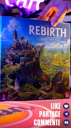 3.2K views · 65 reactions |  Rebirth, l'un des jeux les plus attendus de cette fin d'année, est enfin là ! . . #jeuxdesociété #jeuxdesociete #boardgame Lucky Duck Games Francophone | Jeux en carton | Facebook