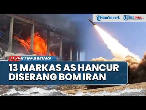 🔴13 Markas Trump Hancur Jadi Pangkalan hantu hingga Iran Tantang Pasukan Elit AS Masuk Teheran