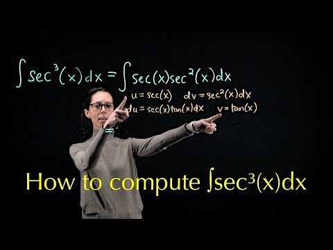 Integrating sec^3(x)