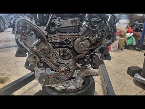 🔴cadena de distribucion audi a4 3.0 tdi