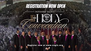 COGIC, Inc. on Instagram: "The WAIT is over! The 117th Holy Convocation is coming to Memphis, TN – November 4–11. Join Presiding Bishop J. Drew Sheard and Saints from all around the world for Holy Ghost–filled services, dynamic praise, and unstoppable worship. Experience power-packed preaching from luminary voices like Bishop Lemuel F. Thuston, Bishop Brandon B. Porter, Dr. Vandalyn Kennedy, Bishop Jerry W. Macklin, Bishop Edwin Walker, Pastor Bruce Howard & Bishop Linwood Dillard and more! This