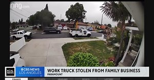 Plumbing truck stolen from family business while on the job in Paramount