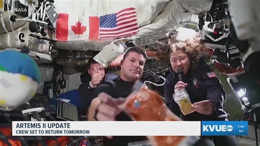 Here's what Artemis II crew members eat during their mission