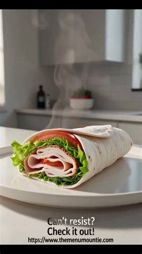 Turkey & Ham Wrap: Lean, Fresh, and Low-Carb Goodness