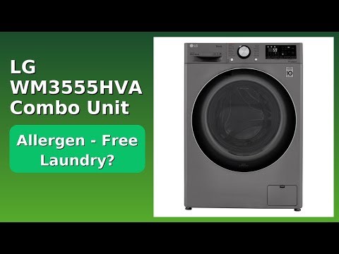 REVIEW (2025): LG WM3555HVA Combo Unit. Features.