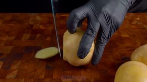 ASMR MUKBANG FILET MIGNON BENEDICT & HOME FRIES