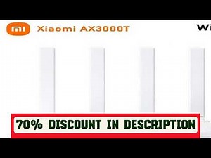 A must-have product! Xiaomi Router AX3000T 2.4G 5G Mesh Technology WiFi 6 Efficient Wall Penetrati