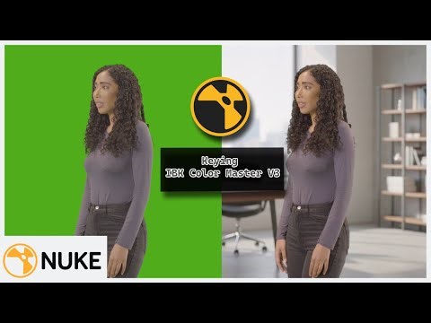 Nuke Chroma Keying:IBK Color Master v3