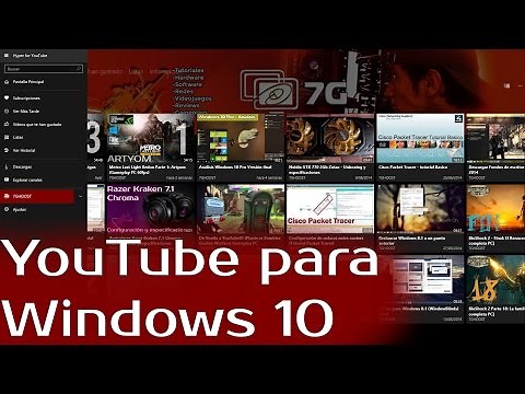 YouTube para Windows 10 La mejor aplicación (Descarga y reproducción de vídeo)