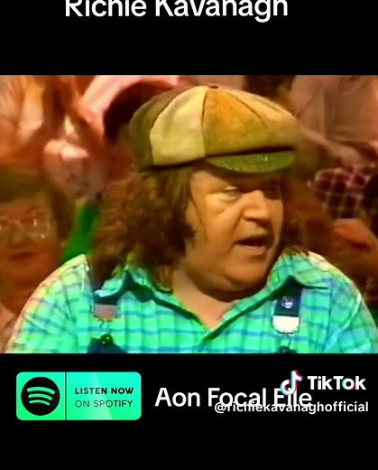 Richie Kavanagh Aon Focal Eile on The Lyrics Board