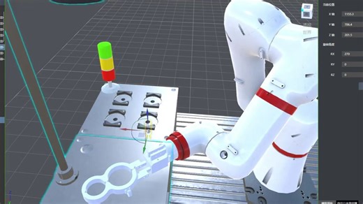 50分全流程：全国3D大赛华中数控杯数字孪生虚拟仿真