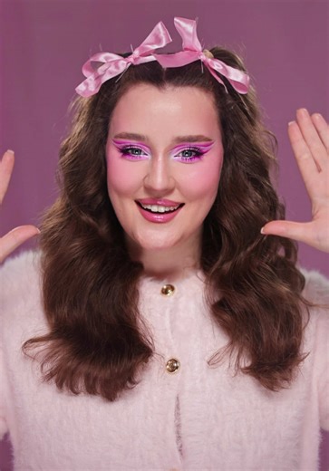 ❤️ 🤍=? Какой милый тренд 🥹 #makeuptransformation #recommendations #colourmixing