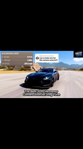 The Best 2019 Hennessey Camaro Exorcist Drag Tune #fh5 #forzahorizon5 #drag #hennessey #exorcist | Lukeytac Gaming