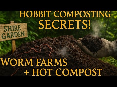 Hobbit Composting Secrets, Worm Farms & Hot Compost on a Subtropical Permaculture Acreage