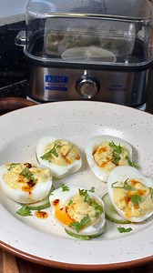 Quick Spicy and Easy Midnight Snack Recipe - Kasundi Devilled Eggs ✨ Recently I have stopped boiling eggs over flame or induction. And now - I use the new Super Egg Boiler from @kentrosystems ❤️ it’s convenient, mess-free and perfectly does the job for hard or soft boiling the eggs 😌 Comment “Kent” to get the link 😇 [ Devilled Eggs , Easy Recipe , Best Midnight snack recipe , Egg Boiler , Kitchen Appliances] #eggboiler #KentRO #Kenteggboiler #eggrecipe #snacks #easyrecipes | The Bong Gastronom