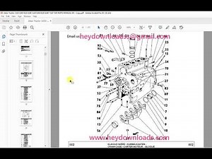 Zetor Tractor 3320 3340 4320 4340 5320 5340 6320 6340 7320 Turbo 7340 Turbo Spare Parts Manual