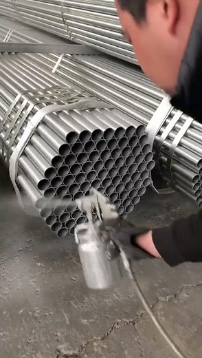 GI pipe galvanizing process