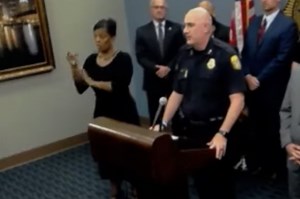 'Fake' Sign Language Interpreter Delivers Gibberish at News Conference