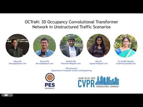 CVPR23: OCTraN:3D Occupancy Convolutional Transformer Network in Unstructured Traffic Scenarios T4V