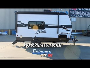 2026 Shasta 16BH | Lightweight Travel Trailer Walkthrough | Colman’s RV