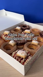 We could watch these #KrispyKreme 🤝 #PopTarts Doughnuts being made all day long 🤤 🍩 ➡️ Tag a friend below who needs to try this duo! | Krispy Kreme Doughnuts
