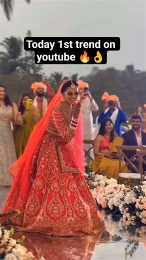 The Most Extravagant Royal Entrance of an Indian Bride
