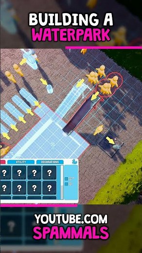 Water Park Sim Park Design #gaming #funny
