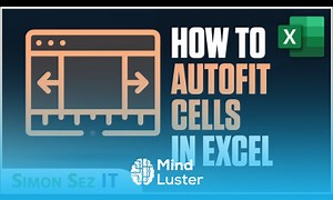 Mind Luster - Learn How to Autofit Column Widths in Excel