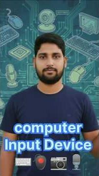 type of computer hardware 🎙📷⌨️🖲 #computerhardware #computereducation #inputdevices