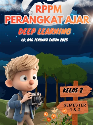 Perangkat Ajar Kelas 2 Lengkap untuk Pembelajaran Mendalam