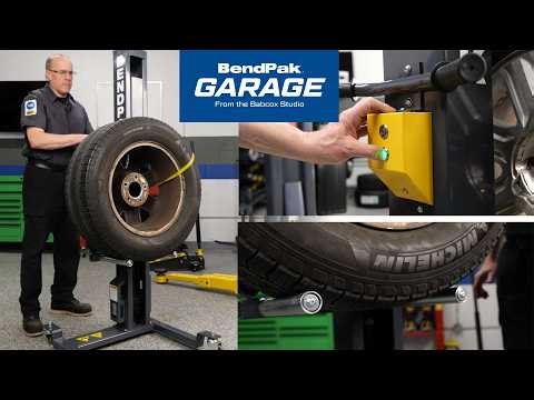 How BendPak's RWS-200WL Wheel Lift Reduces Heavy Wheel Strain